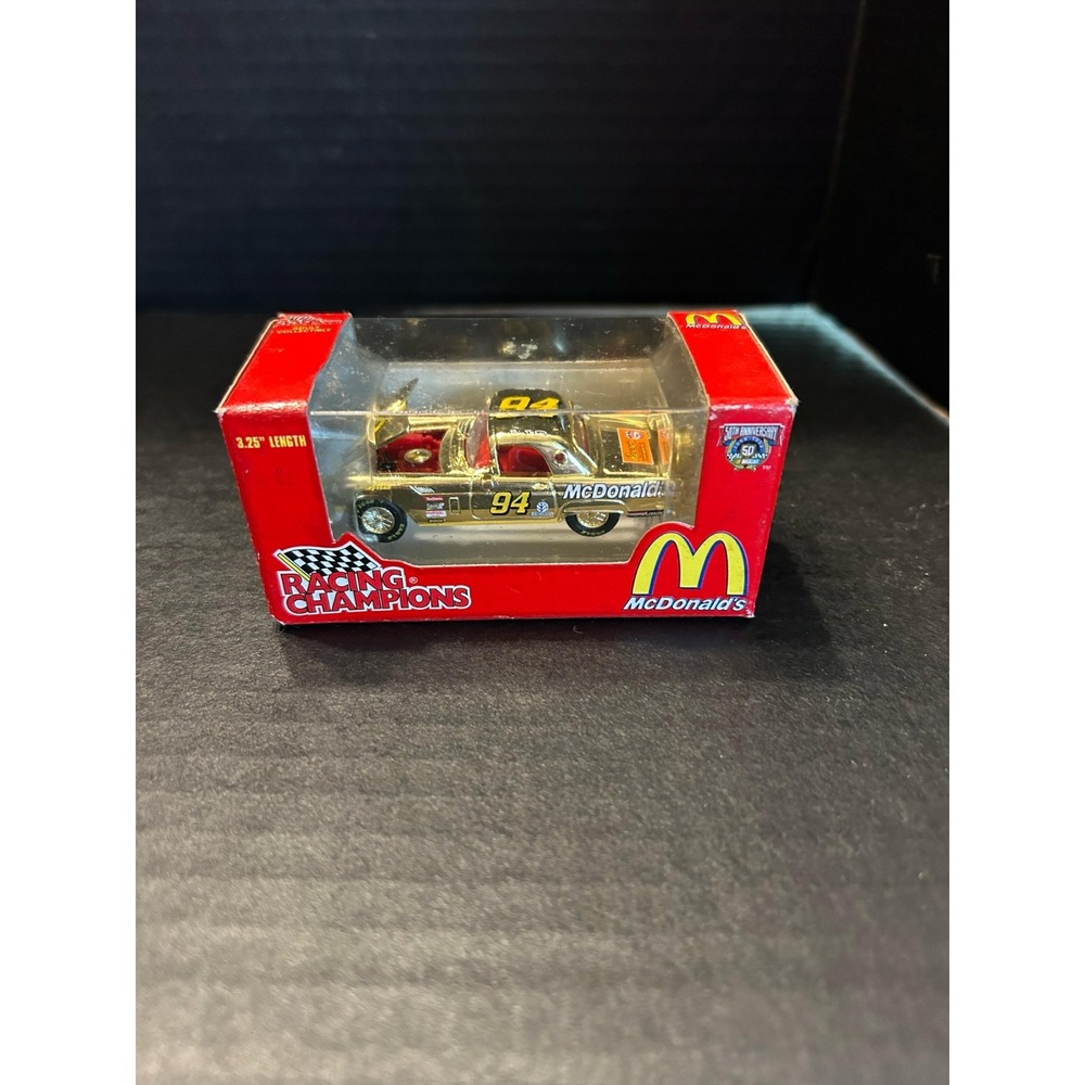 Racing Champions McDonald's Gold 1956 Ford Thunderbird - Bill Elliot's 94 Car